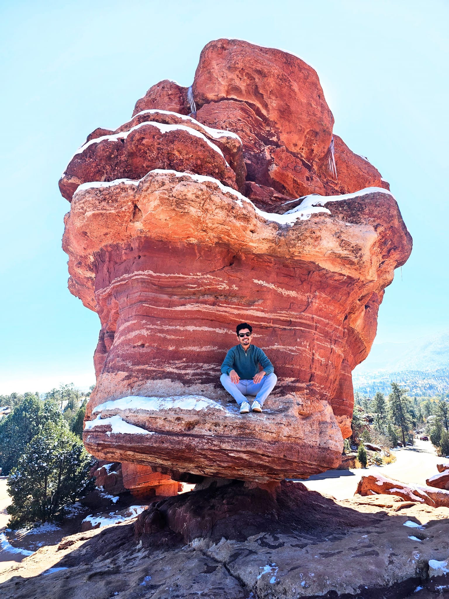 Balanced Rock at Garden of the Gods, Colorado