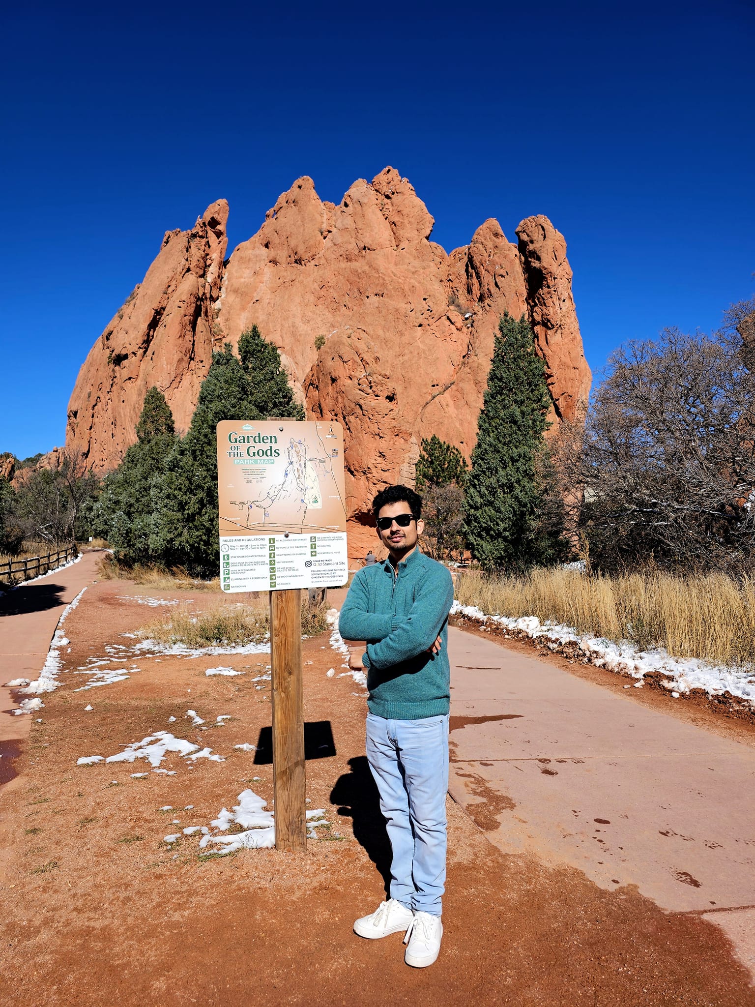 Garden of the Gods entrance, Colorado Springs