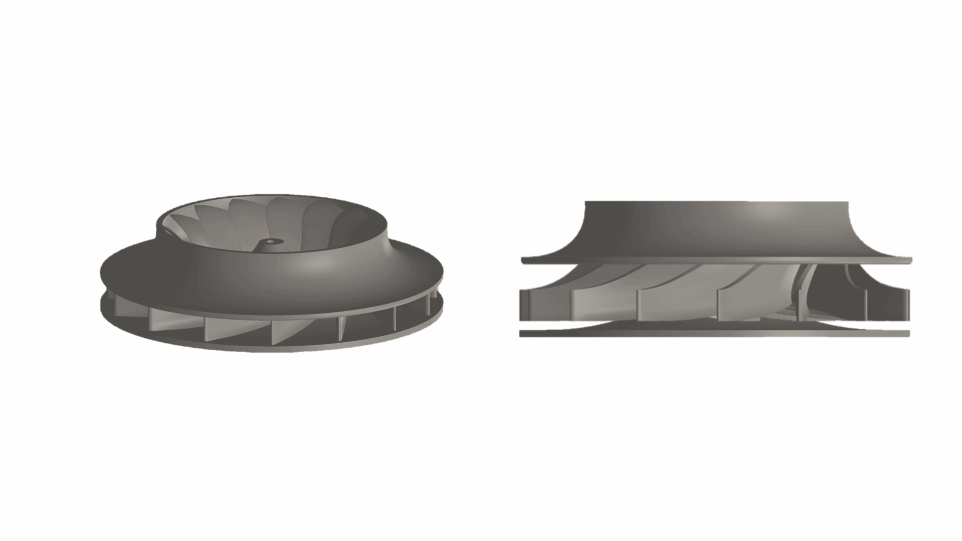 Rotating Francis runner